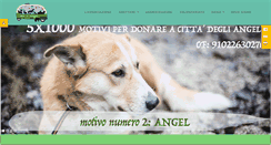 Desktop Screenshot of cittadegliangeli.org